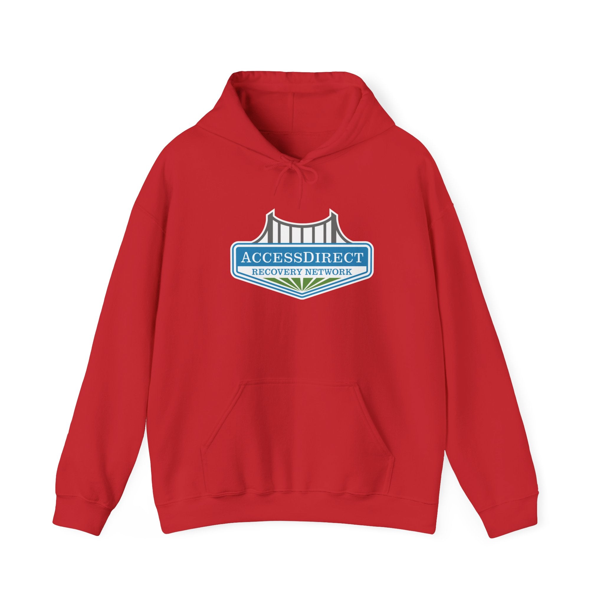AccessDirect Recovery Network Hoodie — Bridge Logo Pullover