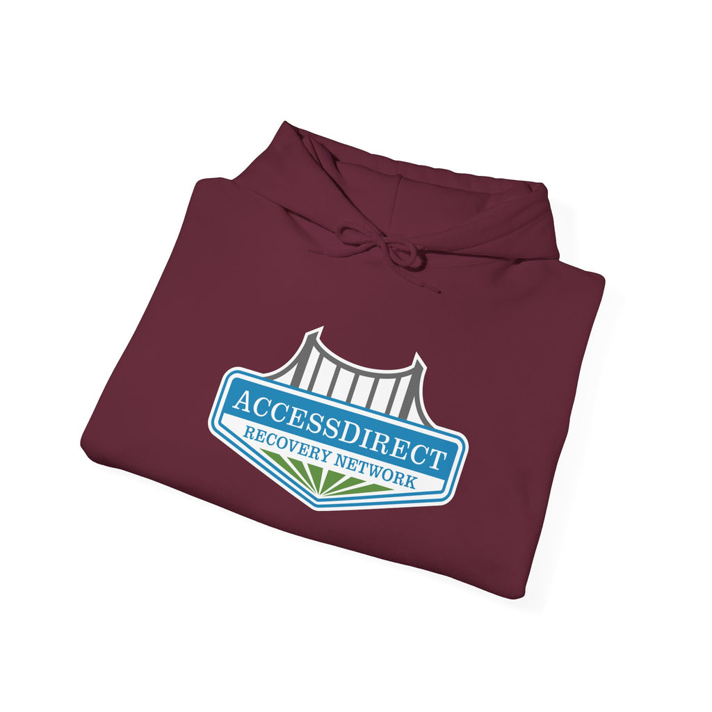 AccessDirect Recovery Network Hoodie — Bridge Logo Pullover