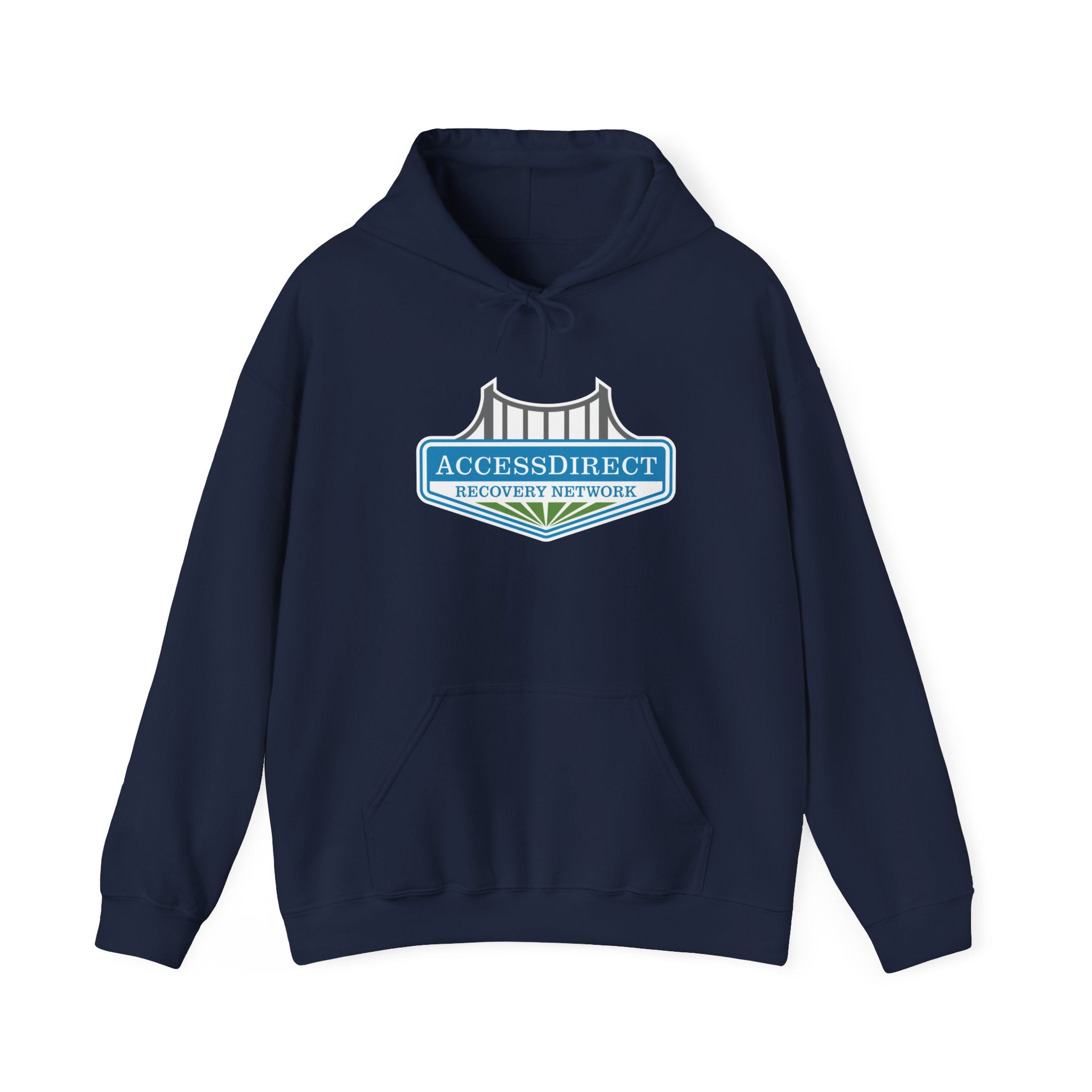 AccessDirect Recovery Network Hoodie — Bridge Logo Pullover