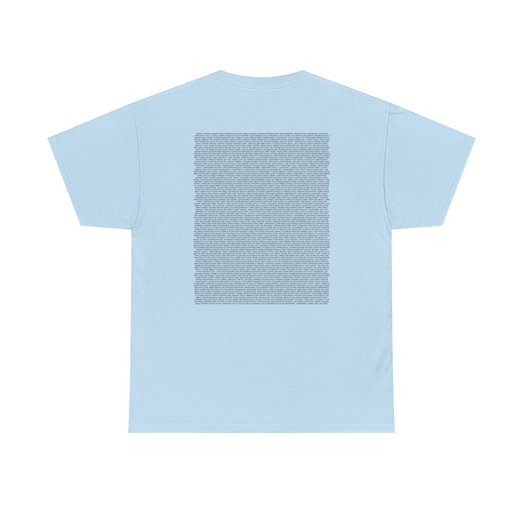 Black Balloon Day T‑Shirt — Memorial Awareness Tee with Gold Wings