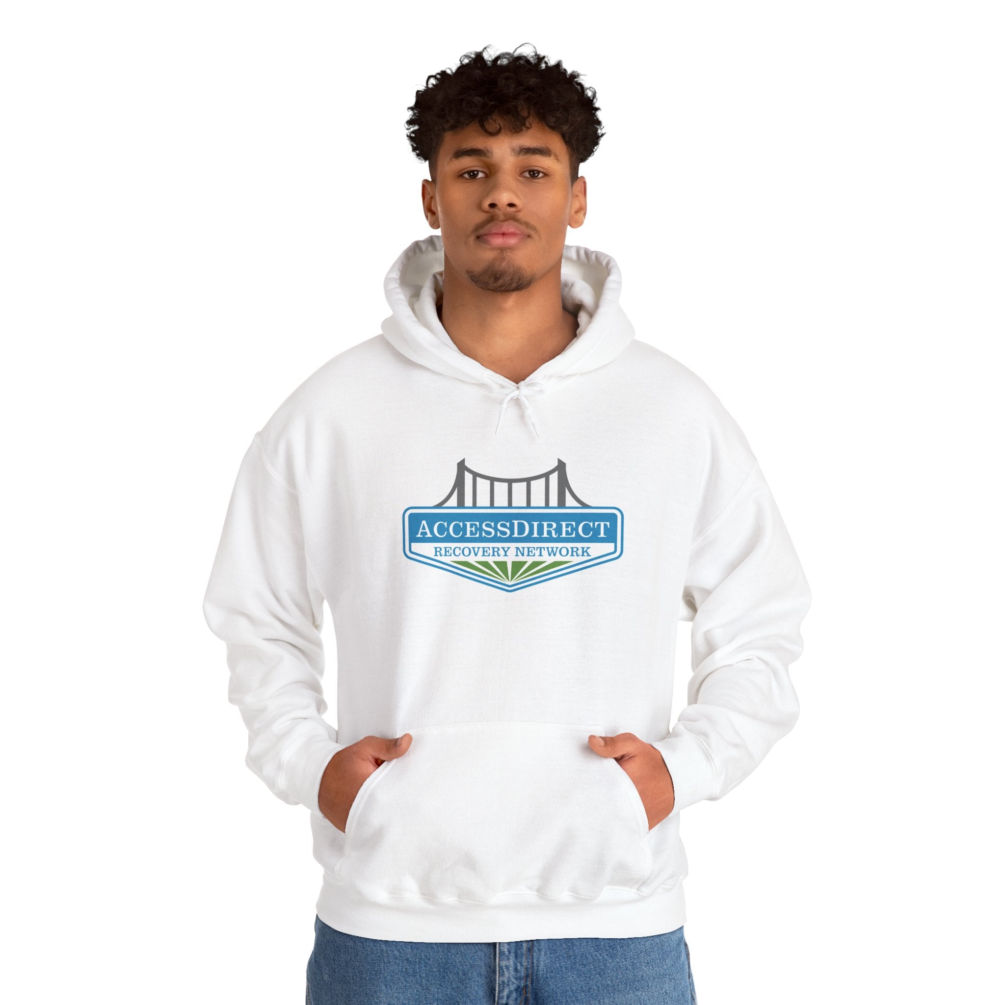 AccessDirect Recovery Network Hoodie — Bridge Logo Pullover