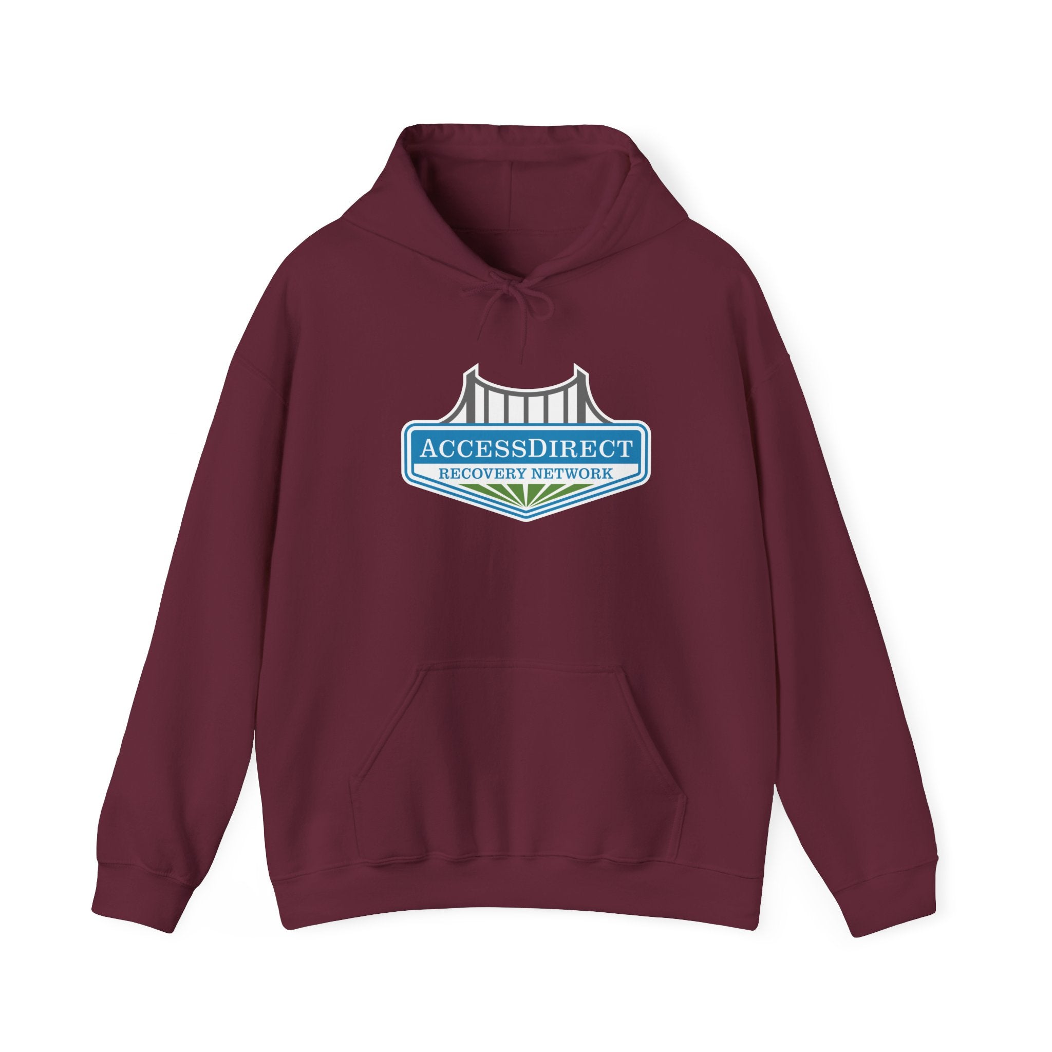 AccessDirect Recovery Network Hoodie — Bridge Logo Pullover