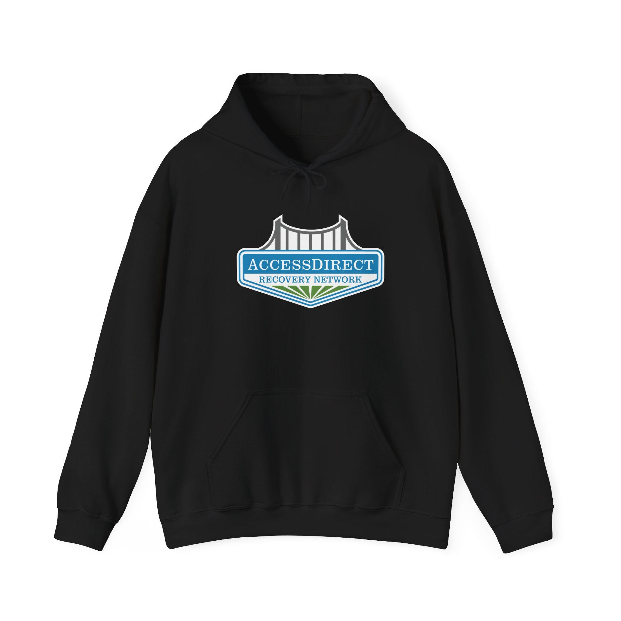 AccessDirect Recovery Network Hoodie — Bridge Logo Pullover