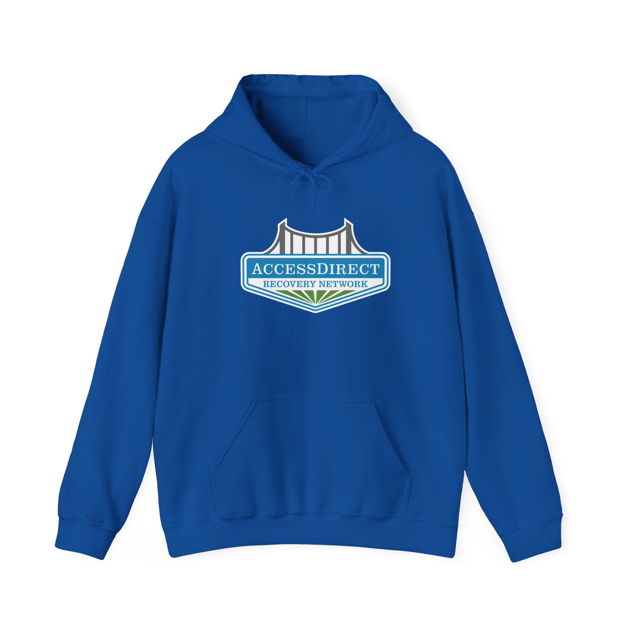 AccessDirect Recovery Network Hoodie — Bridge Logo Pullover