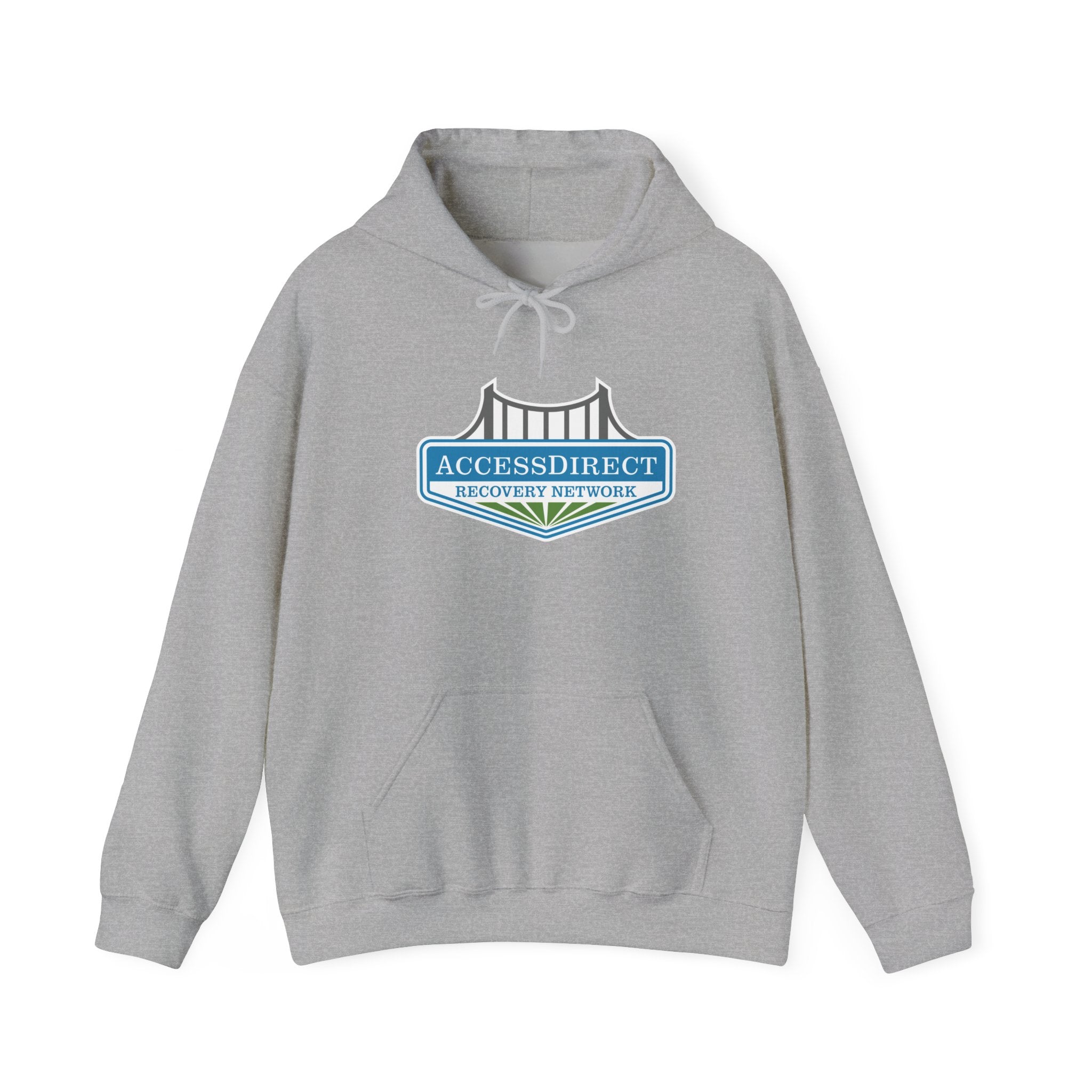 AccessDirect Recovery Network Hoodie — Bridge Logo Pullover